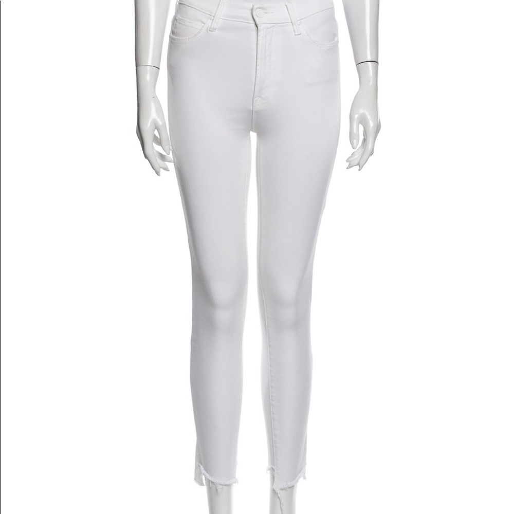 Mother Denim High-Rise Skinny Leg Jeans